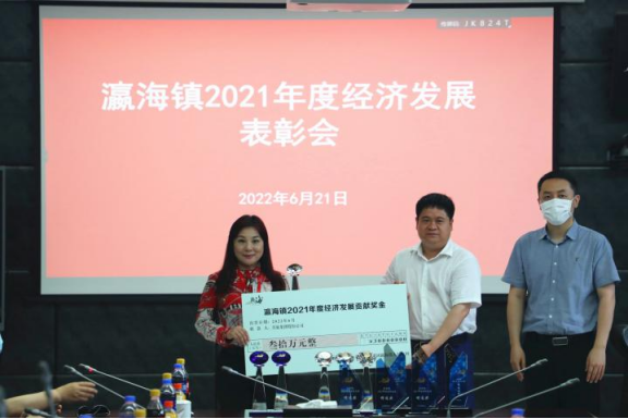 助力經濟發展，美巢集團股份公司獲瀛海鎮經濟發展三項大獎