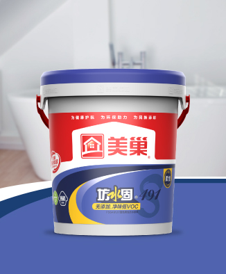 坊水固FSG491JV無添加凈味低VOC藍色柔性防水漿料